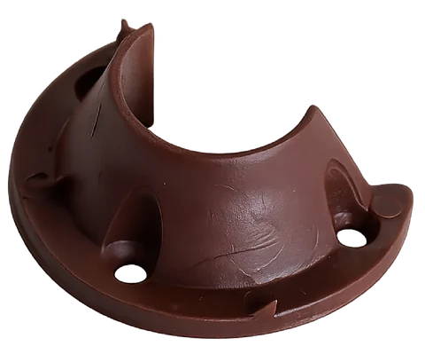 Plastic carpenter clip — Brown