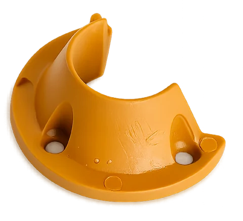 Plastic carpenter clip — Honey