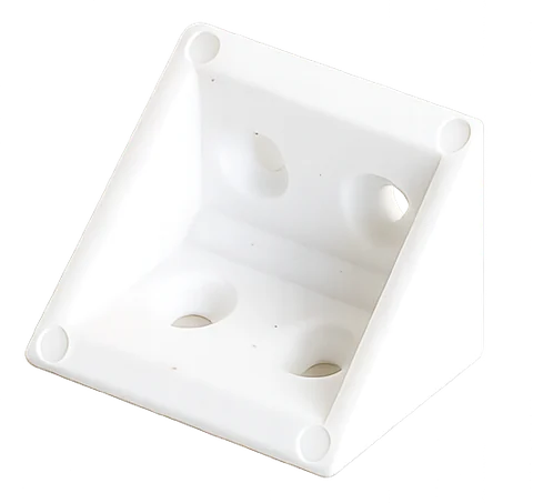 Plastic joining corners — White