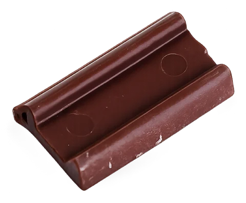 Plastic spit leg — Brown