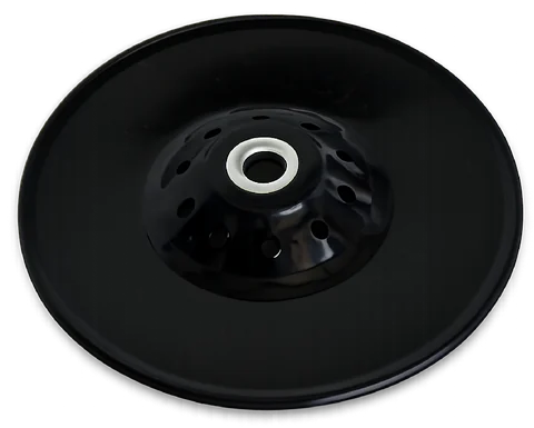 Plastic sanding disc, 7 in — Black