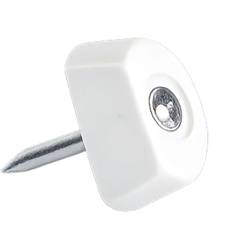 Shelf support with pin — White