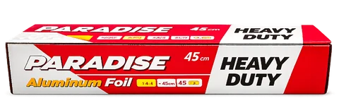 Paradise aluminium foil, 45 cm