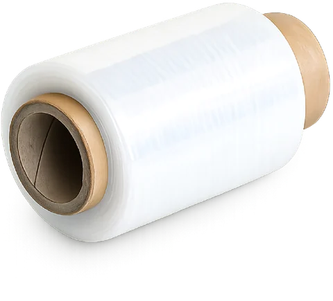 Stretch film, 10 cm wrap — Clear